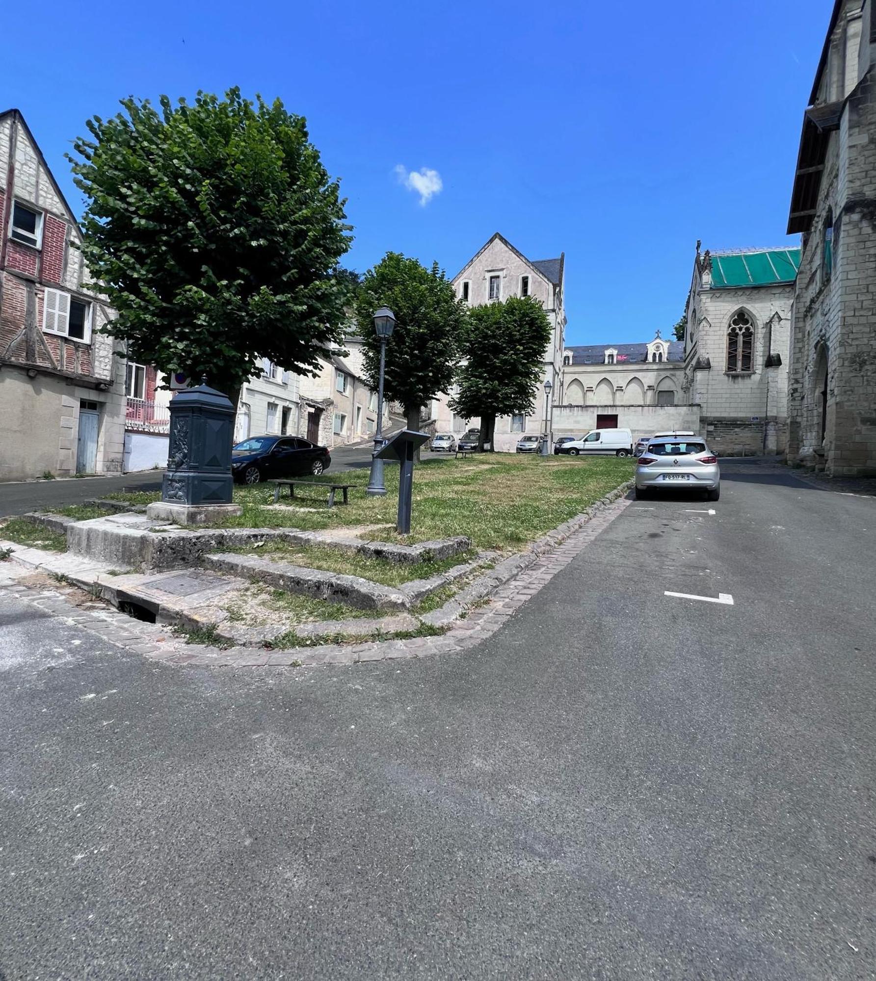 Le Badebec, Appt Dans Maison Typique Avec Jardin Prive Chinon Eksteriør billede